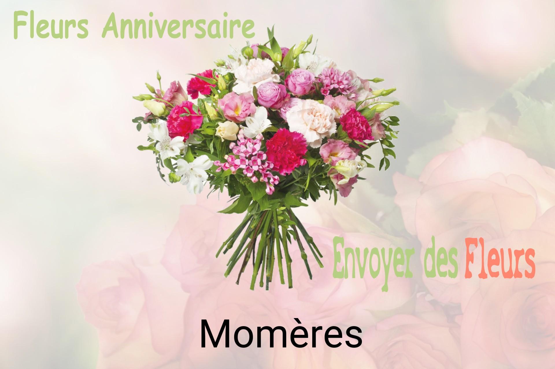 Bouquet de fleurs d’anniversaire livré à Momères